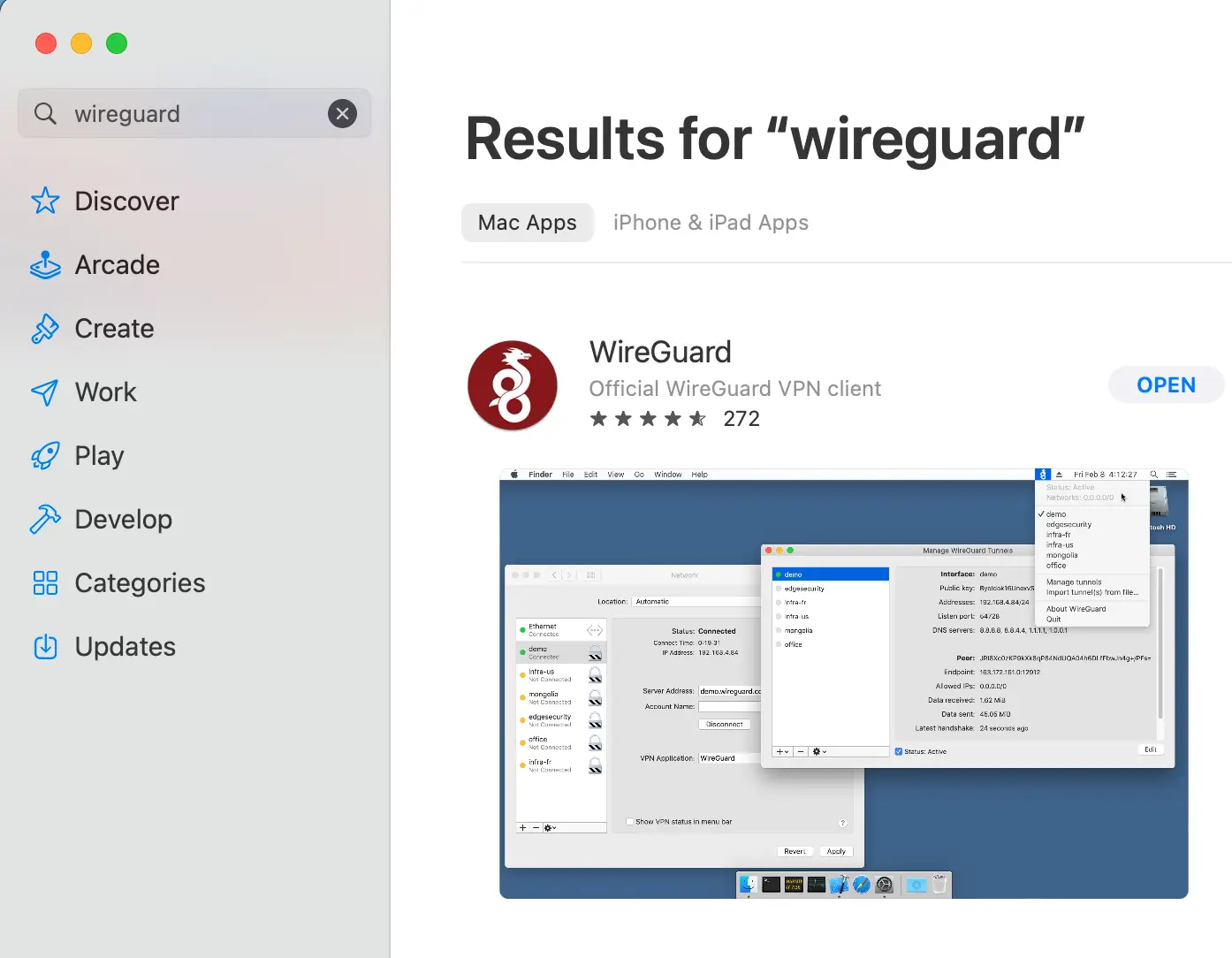 macOS Wireguard